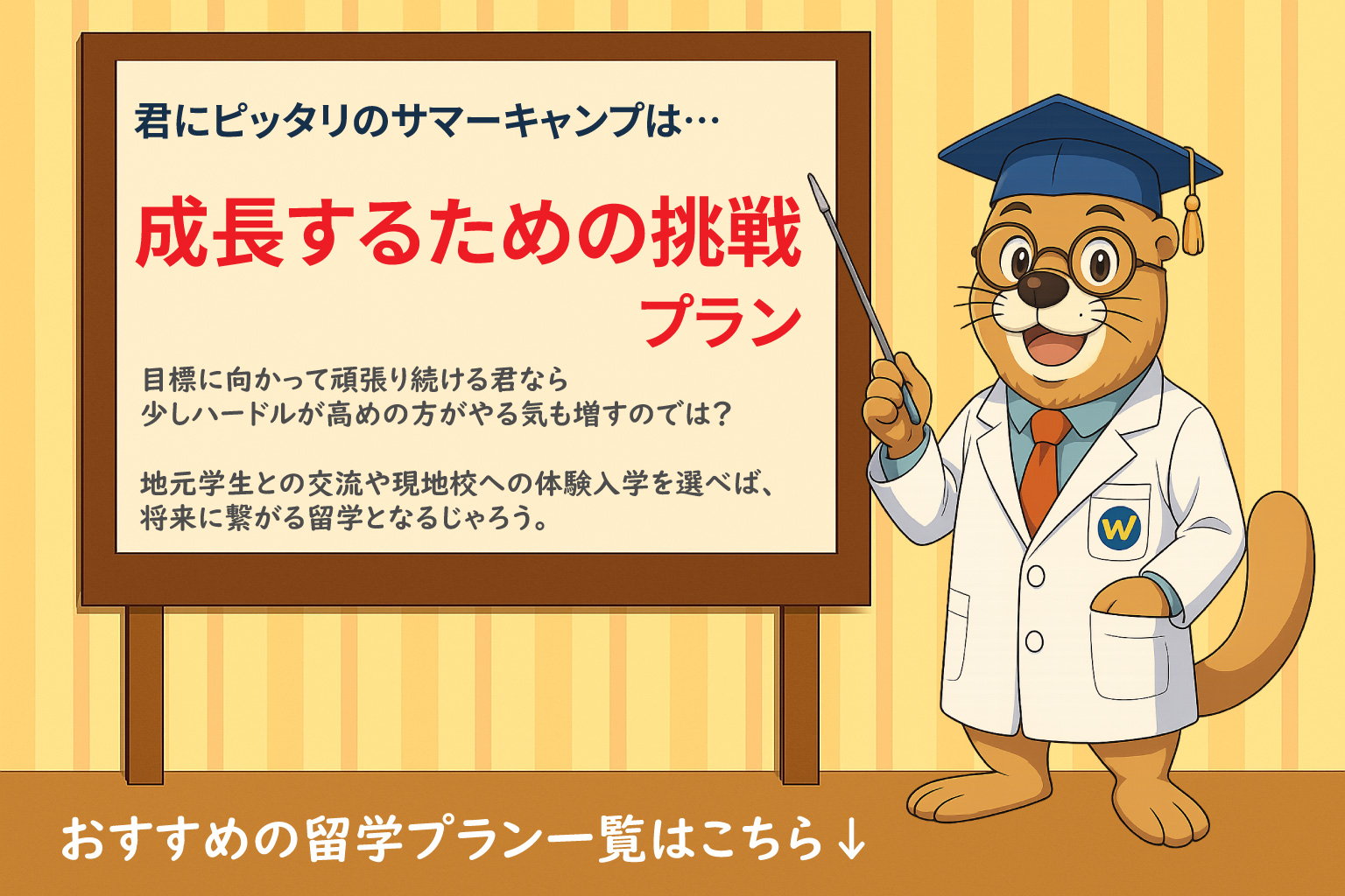 サマーキャンプ診断_成長するための挑戦プラン
